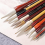 Kalligraphie-Pinsel, chinesischer Detail-Pinsel mit 6