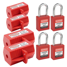 Plugglås till Lockout Tag Kit, kabel 110 volt och 2