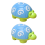 2PCS Turtle Tape Measure, Fabric Plastic Multifunc 1
