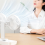Double Sided Fan, Desktop Oscillating Dual USB Rec 6