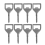 Metal Bottles Opener Kits 8 Pack Blank Stainless S 2