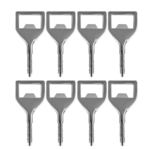 Metal Bottles Opener Kits 8 Pack Blank Stainless S