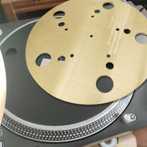Hi-Fi Ren Mässing Spinnplatta-Matta Rec 2