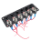 Panel de coche 12/24V con interruptores múltiples y control de energía universal 1