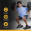 Schuin bord voor squats, antislip squat wedge blok 5