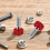 2-pack rode hand intrekbare veerzuiger met K 7