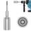 SDS-Plus T Post Ground Rod Driver, Drill Bit Drive 4