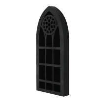 Estante de luna, vitrina de cristal para colgar en la pared, clavo