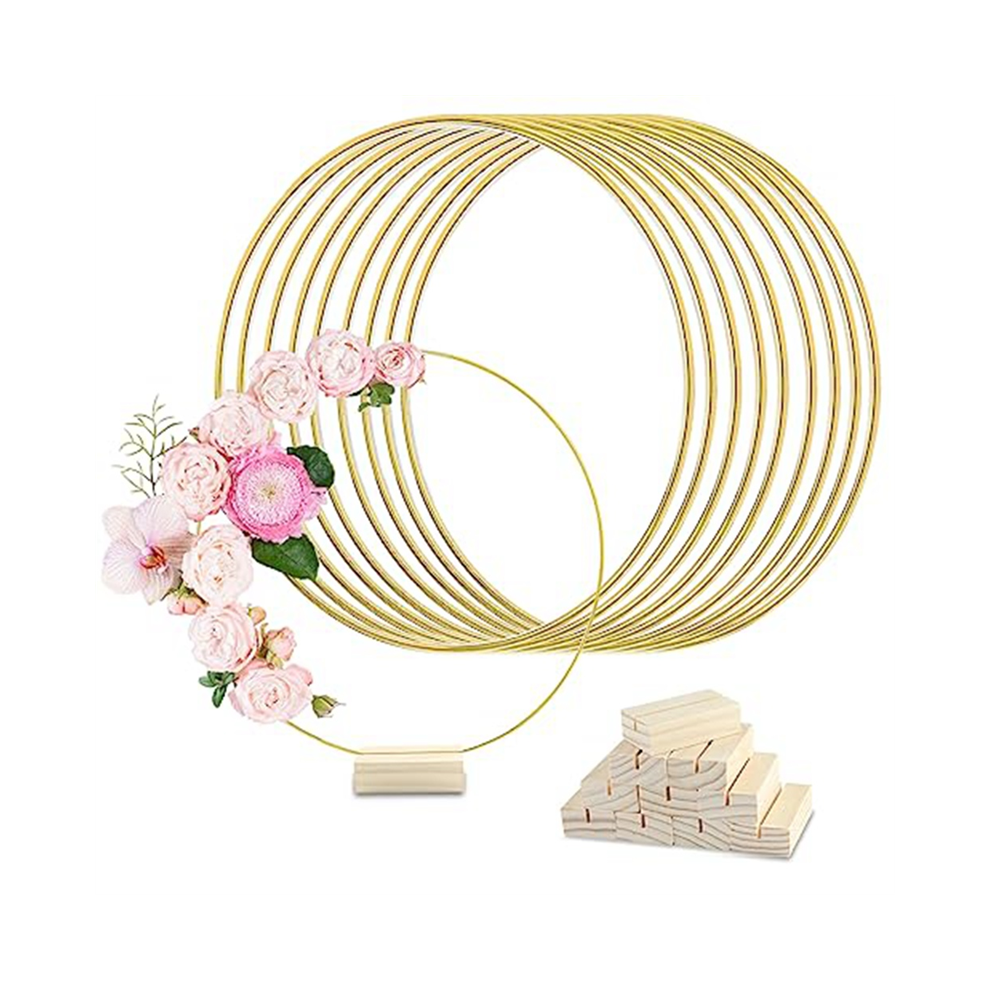 10Pcs 12In Metal Floral Hoop Centerpiece with Stan-image-OPC-PJ5T5GF-NEW