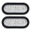 2Pcs 6 Inch Oval White 22 LED Truck Reverse Tail L 3