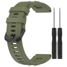 (Style D, Multicolor) For Huami Amazfit T-rex Ultra A2142 Silicone Watch Strap Adjustable Wrist Band