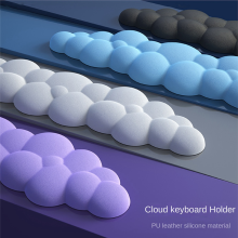 Cloud Keyboard Wrist Rest Soft Leather Memory Foam