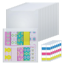 30.48X30.48cm Paper Storage, 50Pcs Clear Scrapbook