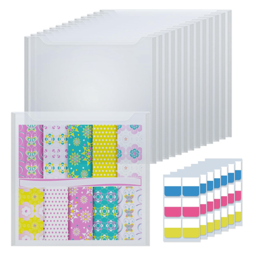 30.48X30.48cm Paper Storage, 50Pcs Clear Scrapbook