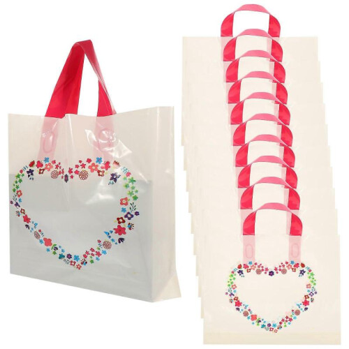 Small Business Packaging Supplies Gift Wrapping Bags Portable Outdoor Travel Rectangular Plastic 50Pcs 1