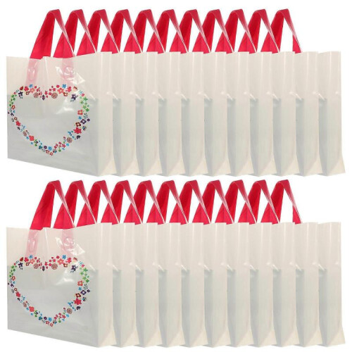 Small Business Packaging Supplies Gift Wrapping Bags Portable Outdoor Travel Rectangular Plastic 50Pcs 2
