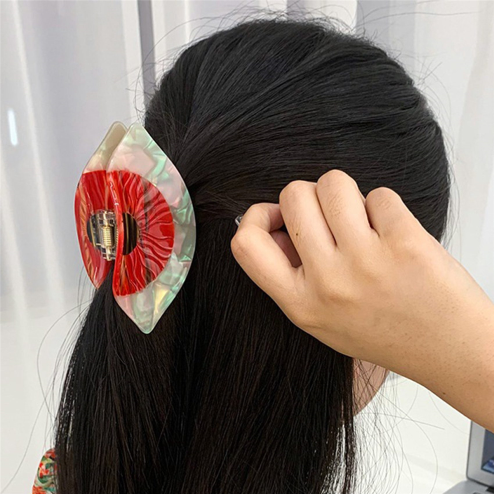 Pinces à cheveux en acétate pour les yeux, épingles à cheveux, tête d'Halloween