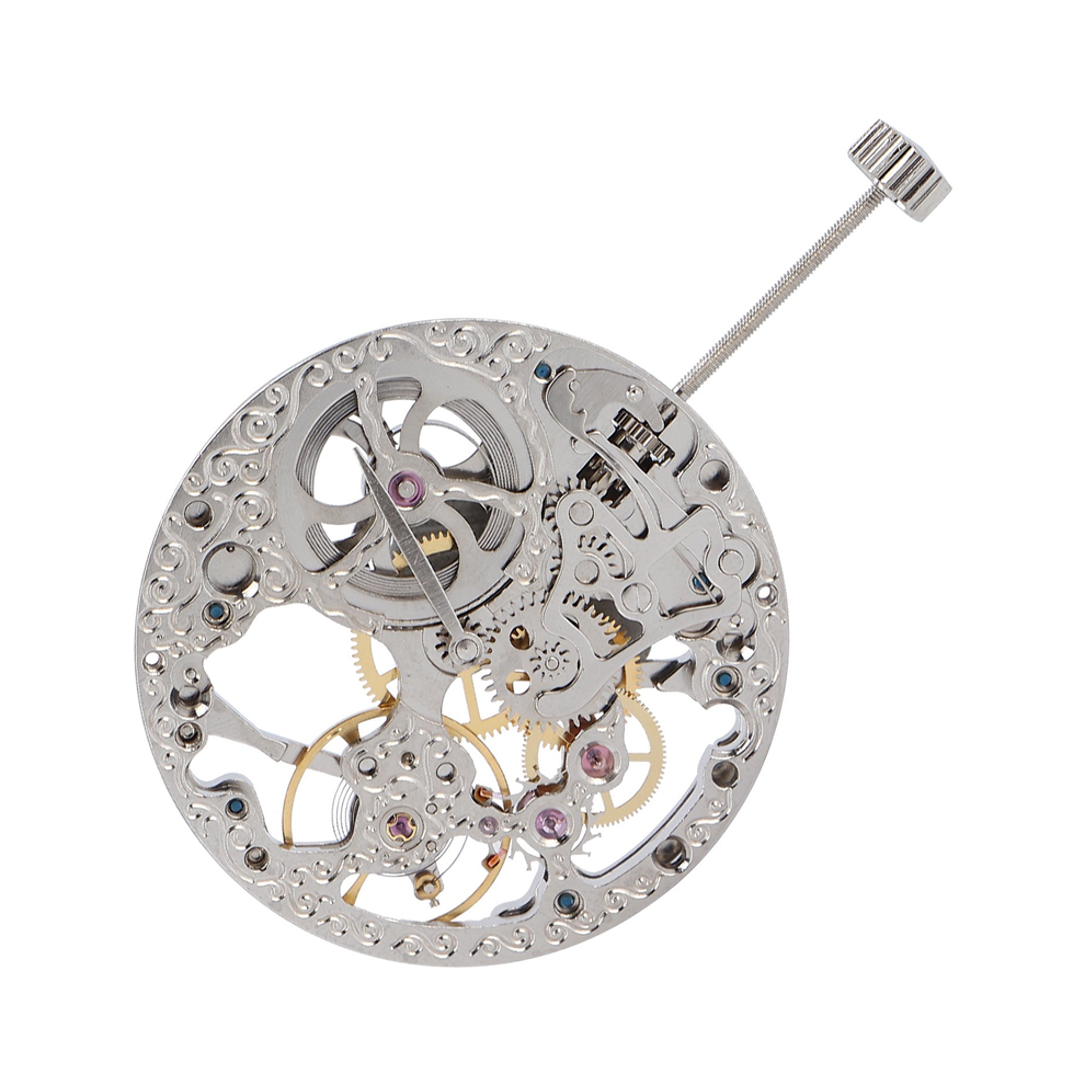 Boîtier de montre stérile plaqué or rose, 44mm, adapté au mouvement ETA 6497 6498 Sea gull ST36 Boîtier de montre stérile plaqué or rose, 44mm, adapté au mouvement ETA 6497 6498 Sea gull ST36