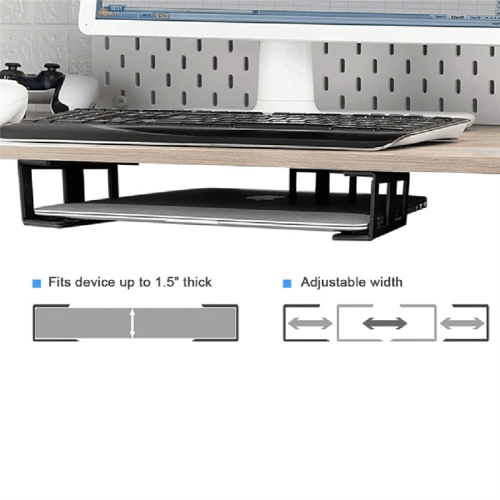 3 Pieces of Off-Stage Laptop Bracket, Under-Table 2