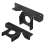 Lot de 2 supports d'angle robustes pour pergola 1