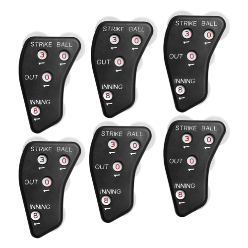 Indicatore di arbitro con clicker a 4 ruote per baseball G 1