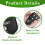 Indicatore di arbitro con clicker a 4 ruote per baseball G 4