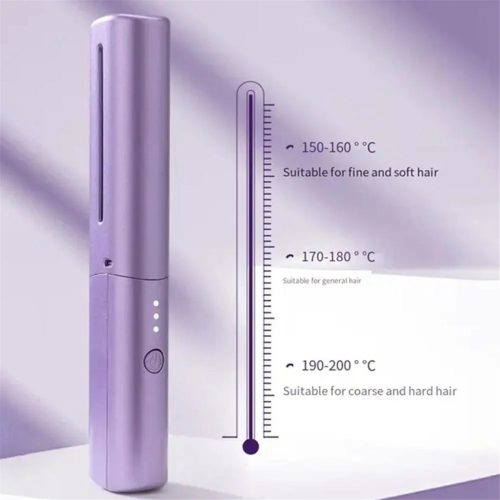2In1 Wireless Professional Hair Straightener Curle 2