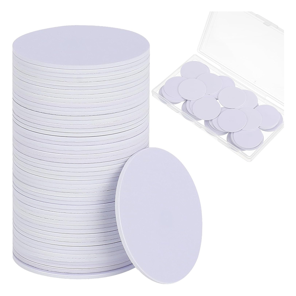 Lot de 80 étiquettes NFC rondes autocollantes Ntag 215