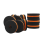 10Pcs Shelf Drum Piece Black-Orange Double-Color H 6