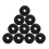 10Pcs Shelf Drum Piece Black-Orange Double-Color H 4