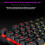 T-WOLF T20 USB Wired Gaming Keyboard with Colorful Backlit Ergonomic Mechanical Keyboard 4