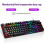 T-WOLF T20 USB Wired Gaming Keyboard with Colorful Backlit Ergonomic Mechanical Keyboard 2