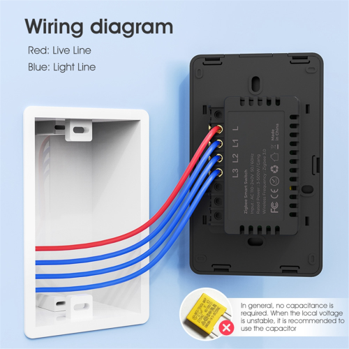Tuya Zigbee Smart Switch Home Magnetische Relais Wand on OnBuy