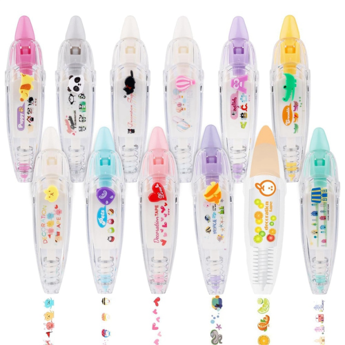 DIY Cartoon Press Type Decorative Pen, Ally-Pocket 1