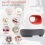 Mini Heat Press Machine T-Shirt Printing Easy Heat 9