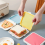 Portable Silicone Microwave Sandwich Storage Box B 5