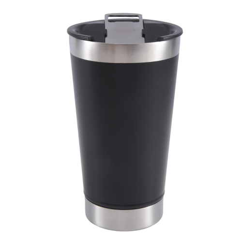 Cold Beer Cups with Bottle Opener Lid Stainless St 1