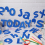 216 kpl kimaltelevia ilmoitustaulukirjaimia Classroon 6