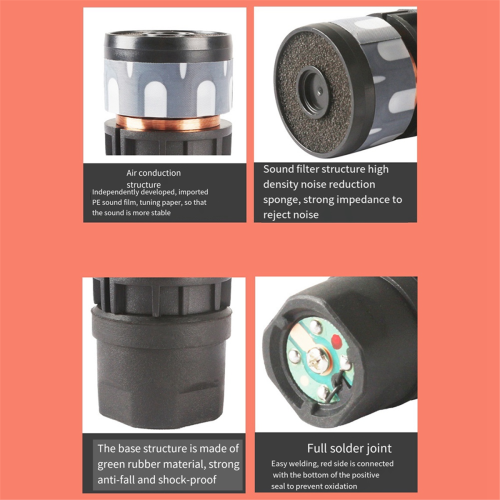 Dynamische microfoonkern, algemene accessoires, doppen 2