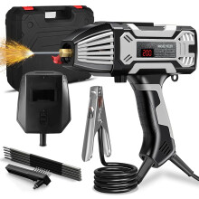 Handheld Welding Machine Portable ARC Welder Gun 220V 200A IGBT Inverter Digital
