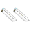 2 prismas triangulares de cristal óptico de 6 pulgadas 2