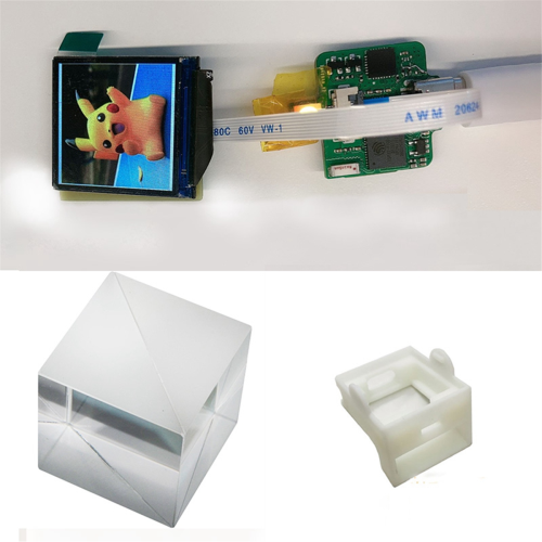 Spektralprisme Lille TV Halvtransparent Holo 2