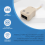 3 pezzi DSL Filtro Splitter per linea telefonica Jack In-Li 7