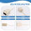 3 pezzi DSL Filtro Splitter per linea telefonica Jack In-Li 6