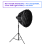 Fotografie Softbox 90cm Diameter Snelontgrendeling De 9