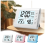 LED Display Electronic Clock with Day and Date Ste 1
