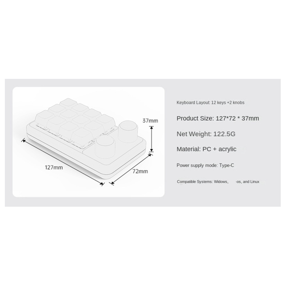 Tastiera Da Gioco Rgb Con Manopola, Tastiera Meccanica Hotswap-image