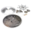 Resonator-koner Lydhullskjermer haleplate-spider 4