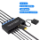 4K 60 Hz - Compatibil USB KVM selector cu 4 intrări 8