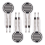 4 stk tynnfilmtrykksensor 20 g–2 kg, høy følsomhet 2